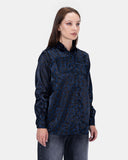 Printed Satin Shirt (2013) - Kava