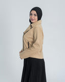 Suede Zipper Jacket - Allura