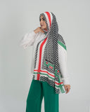 Palestine Chiffon Scarf - Allura