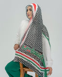 Palestine Chiffon Scarf - Allura