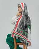 Palestine Chiffon Scarf - Allura