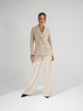 Linen Suit High Waist Pants - KC Shop