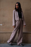 Windmill Patterned Suit - Farah Wagdy