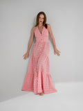 Camille Halter Neck Maxi Dress- KC Shop