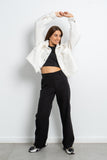 Cropped Fur Jacket - Aida