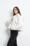 Cropped Fur Jacket - Aida