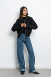 Pinned Cropped Jacket - Amaze