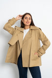 Trench Gabardine Jacket - Amaze