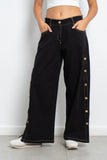 Buttoned Up Trousers - Azul