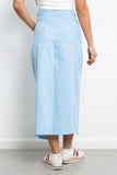 Colorful Gabardine Skirt - Azul