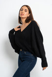 Twisted Knitted Pullover - Amaze