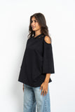 Cutout Oversized T-shirt - Mitcha Label