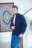 Solid Full Zip Knitted Jacket - Cellini
