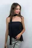 Detachable Sleeveless Choker Top - Keen