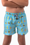 Boys Sky Pineapple Swimwear - Fin Clothing