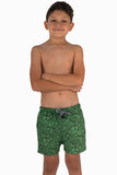 Boys Green Drops Swimwear - Fin Clothing