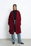 Fluffy Wool Coat - Mitcha Label