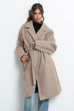 Fluffy Wool Coat - Mitcha Label