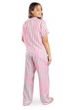 Playful Raye Viscose Pants Pyjama Set - NANAZ