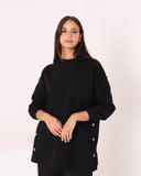 Melton Cotton SweatShirt (W645) - Just4women