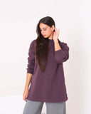 Melton Cotton SweatShirt (W645) - Just4women