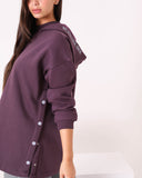 Melton Cotton SweatShirt (W645) - Just4women