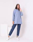 Melton Cotton SweatShirt (W645) - Just4women