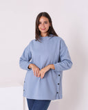 Melton Cotton SweatShirt (W645) - Just4women