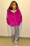 Girls Heavy Fur Jacket - Cottonovi