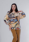 Women Soft Fabric Blouse (62) - Kava