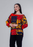 Women Soft Fabric Blouse (61) - Kava