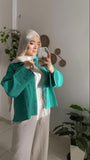 Short Oversized Voile Shirt - Allura