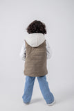 Stylish Gabardine Gillet (W23357) - NANAZ