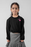 Sweet Ruffle Sweatshirt (W24411) - NANAZ