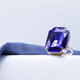 Glass Stretchable Ring (90103) - Fluffy