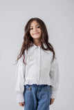 Poplin Shirt Blouse (W24414) - NANAZ