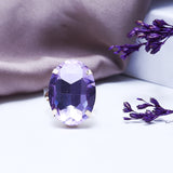 Glass Stretchable Ring (90101) - Fluffy