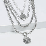 Currency Multiline Necklaces - Fluffy