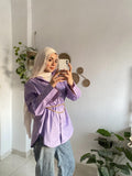 Oversized Poplin Shirt - Allura