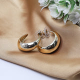 Open Curve Metal Earing (10319)  - Fluffy