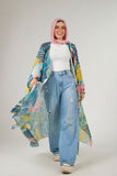 Colorful Chiffon Kimono - Allura