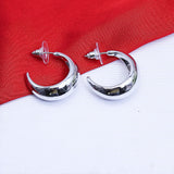 Open Curve Metal Earing (10320)  - Fluffy