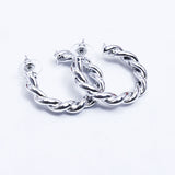 Twined Metal Earing (10520)  - Fluffy