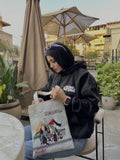 Adorned with Palestine Prints Tote Bag -  Allura