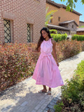 Pink Maxi Dress - Milana