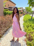 Pink Maxi Dress - Milana