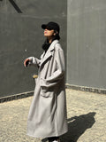 Long Wool Coat - Leocansa