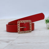 Chains Buckle Belt (8320107) - Fluffy