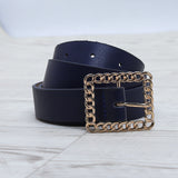Chains Buckle Belt (8320113) - Fluffy