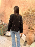 Studded Suede Jacket - Leocansa